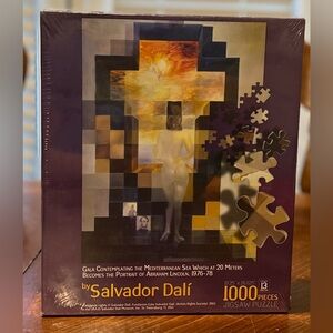 Salvador Dali Gala Mediterranean Sea to Lincoln Pic 1976-78 1000 Pc Puzzle New!